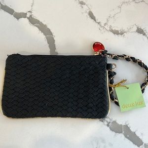 Deux Lux BasketWeave Wristlet